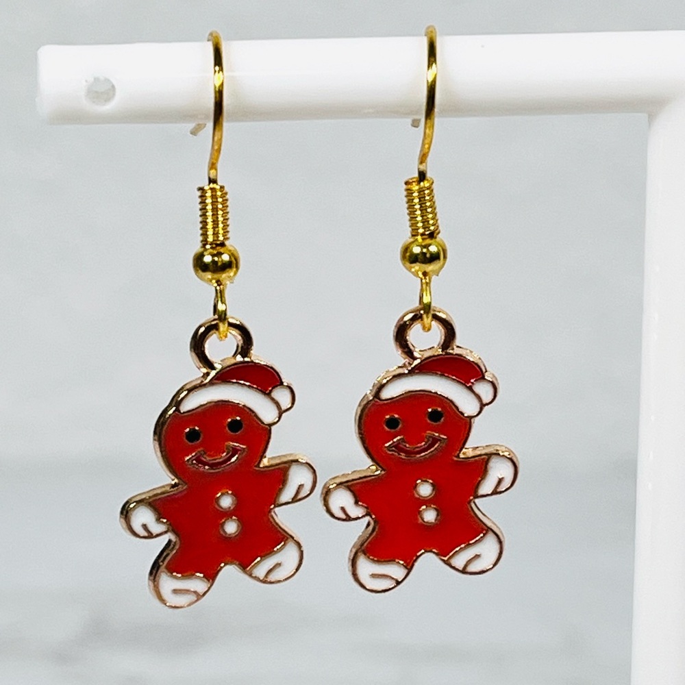 4/$20 Gingerbread Earrings